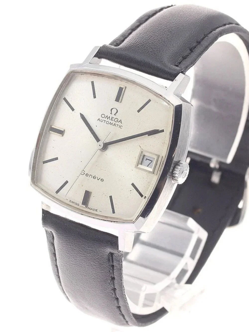 OMEGA Geneve 162.010 Date cal.565 Silver Dial Automatic Men's Watch_960259